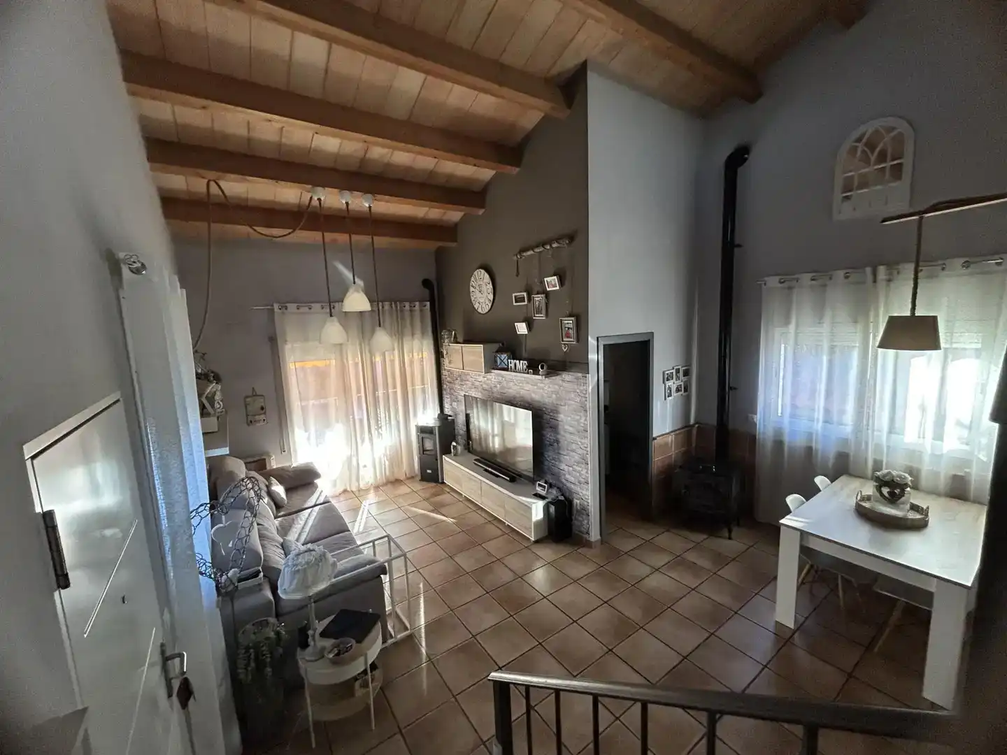 Sala d'estar de Casa o xalet en venda en L'Ametlla de Mar  amb Piscina i Balcó