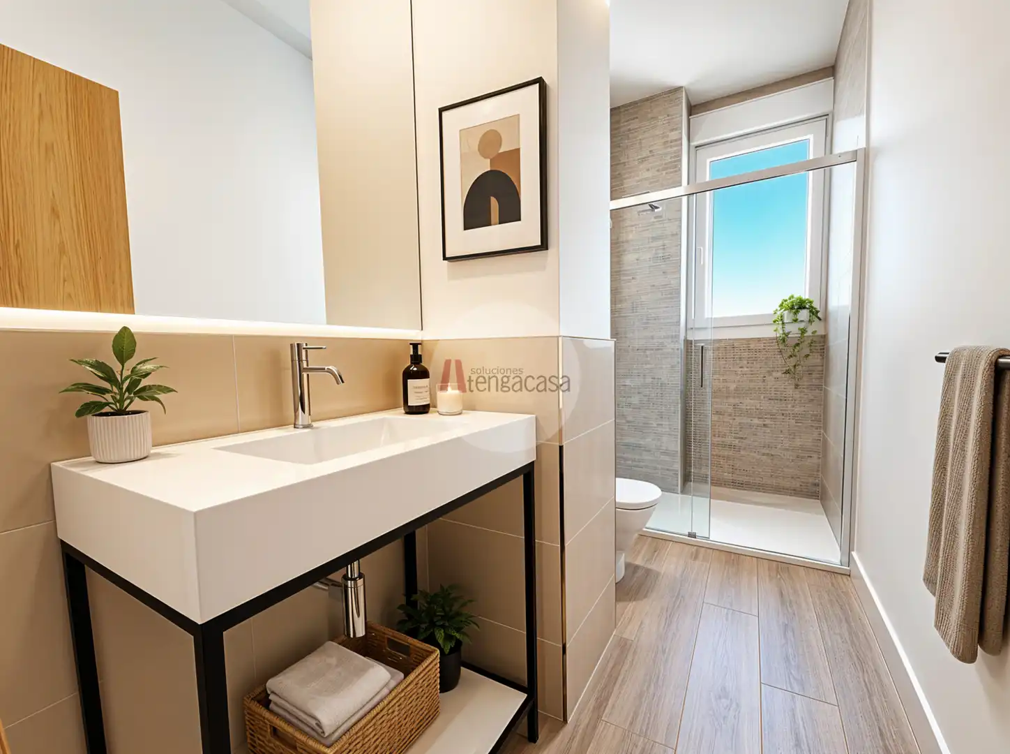 Bathroom of Apartments for sale in Madrid  with Air Conditioner, Heating and Parquet flooring