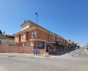 Exterior view of Single-family semi-detached for sale in  Murcia Capital  with Terrace and Balcony