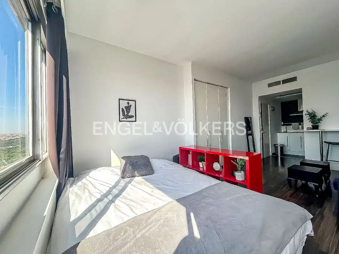 Balcony of Lofts for rent in Madrid  with Air Conditioner, Heating and Furnished