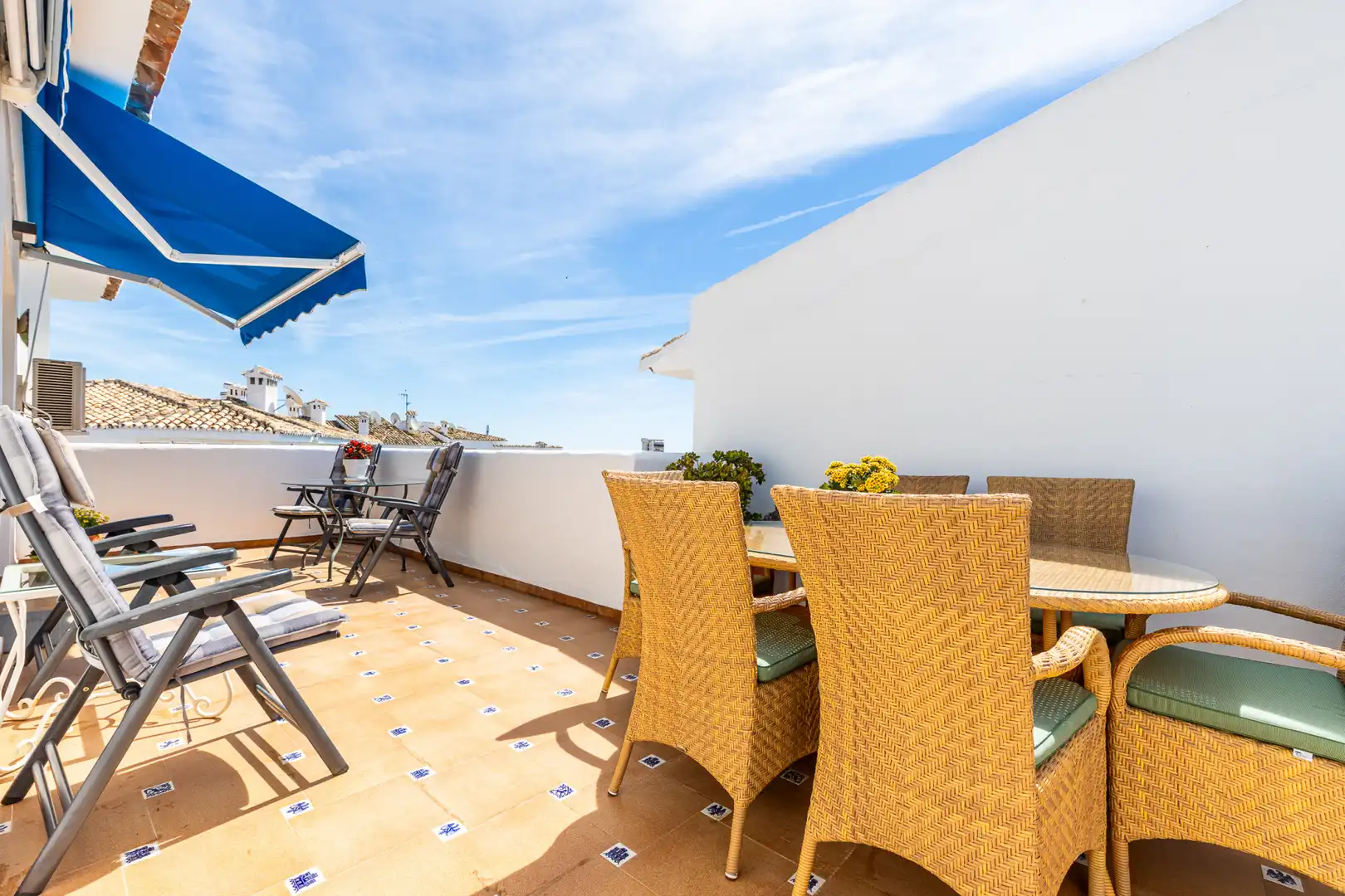 Terrassa de Àtic en venda en Mijas amb Aire condicionat, Terrassa i Piscina