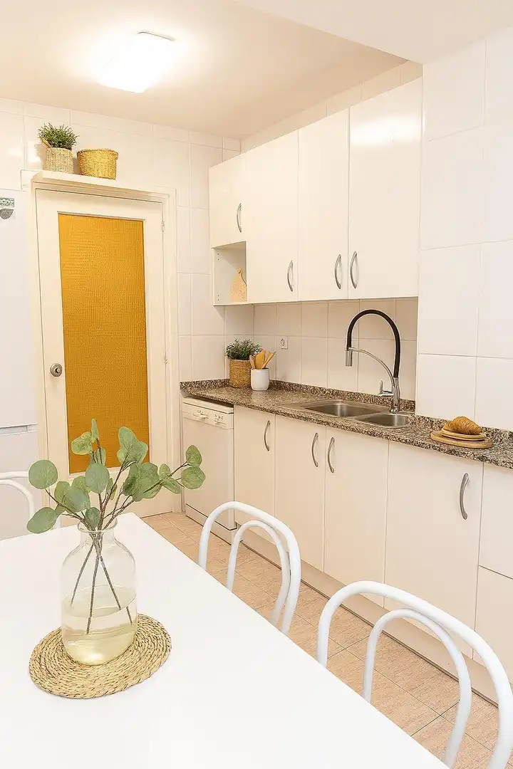 Cocina de Piso en venta en Tarragona con Calefacción, Parquet y Terraza