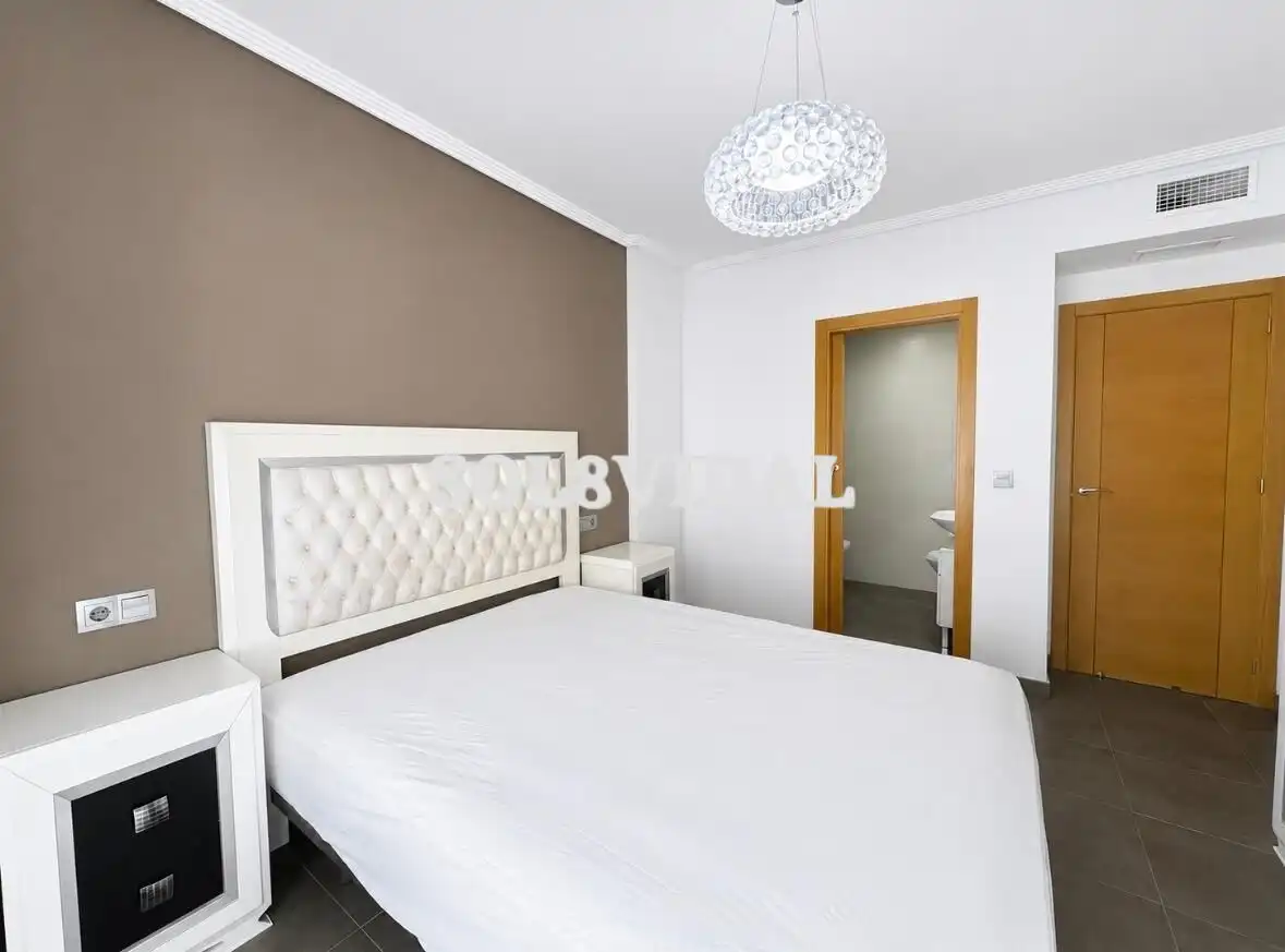 Bedroom of Flat for rent in Orihuela  with Air Conditioner and Furnished