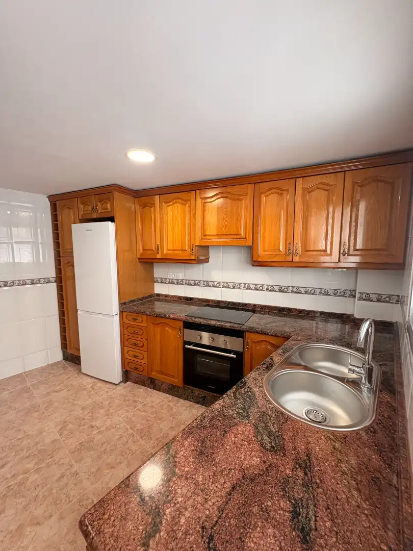 Kitchen of Flat for rent in Gandia  with Furnished, Oven and Washing machine