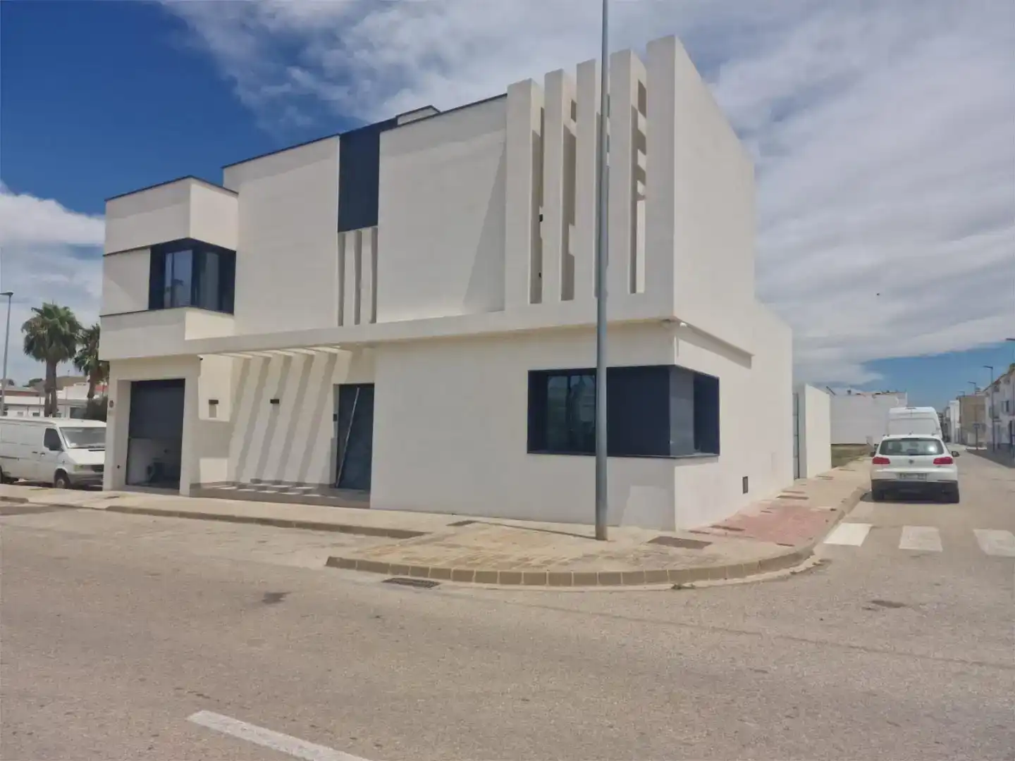 Vista exterior de Casa o chalet en venta en Lebrija con Piscina