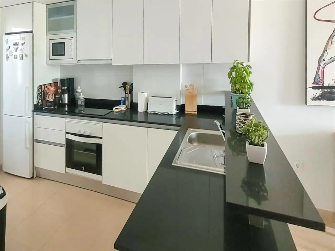Kitchen of Apartments for sale in Pulpí  with Air Conditioner, Heating and Swimming Pool