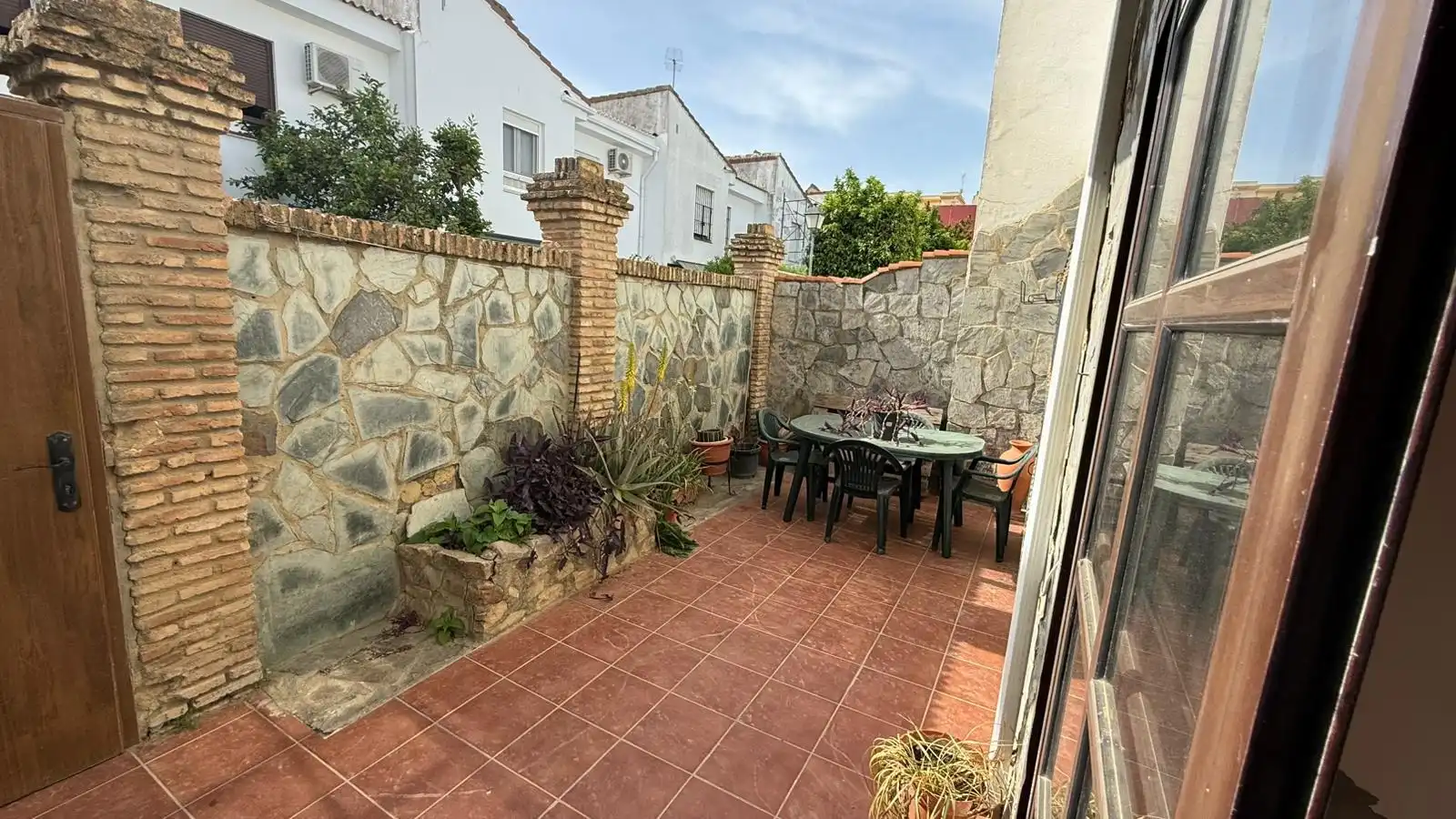 Terraza de Casa adosada en venta en Chiclana de la Frontera con Aire acondicionado y Trastero