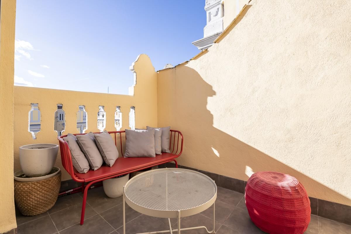 Terrace of Attic for sale in  Madrid Capital  with Air Conditioner, Heating and Terrace
