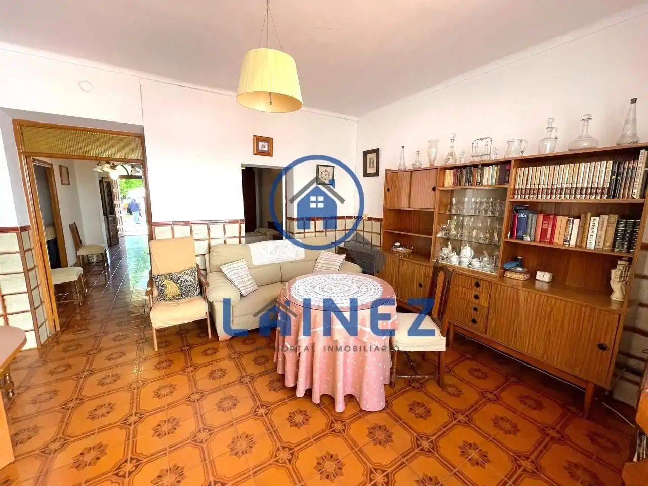 Sala de estar de Casa o chalet en venta en Peñarroya-Pueblonuevo con Aire acondicionado, Calefacción y Parquet