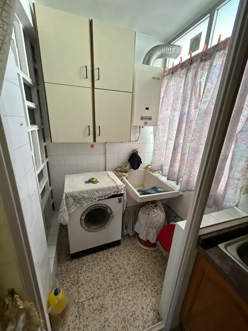 Kitchen of Flat for sale in Vélez-Málaga  with Terrace, Furnished and Oven