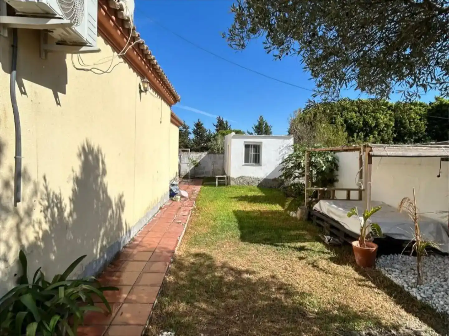 Jardín de Casa o chalet en venta en Chiclana de la Frontera con Aire acondicionado, Jardín privado y Trastero