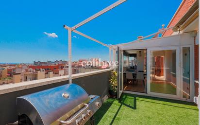 Terrace of Attic for sale in Badalona  with Air Conditioner and Terrace