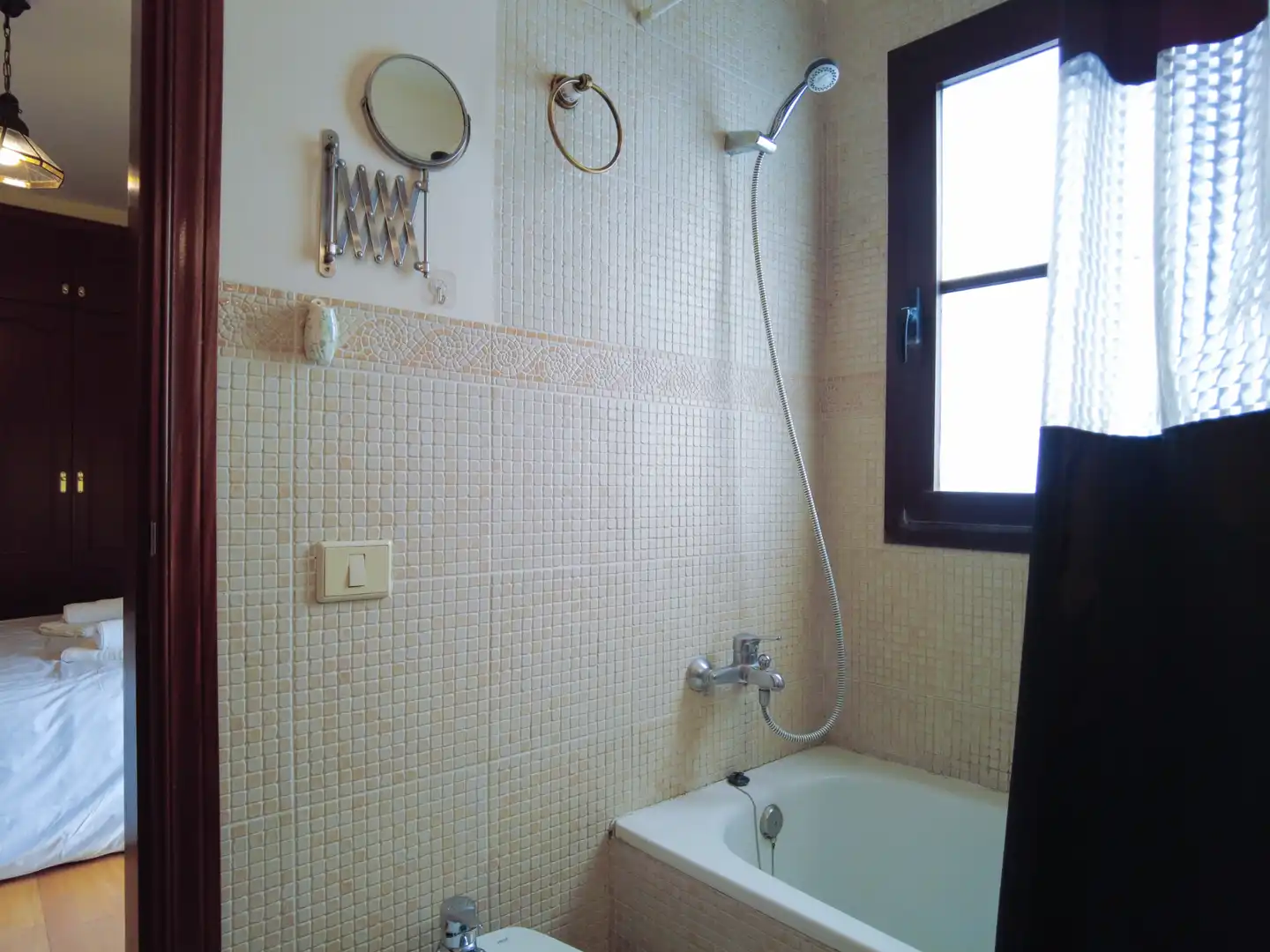 Baño de Casa adosada de alquiler en La Orotava con Calefacción, Parquet y Amueblado