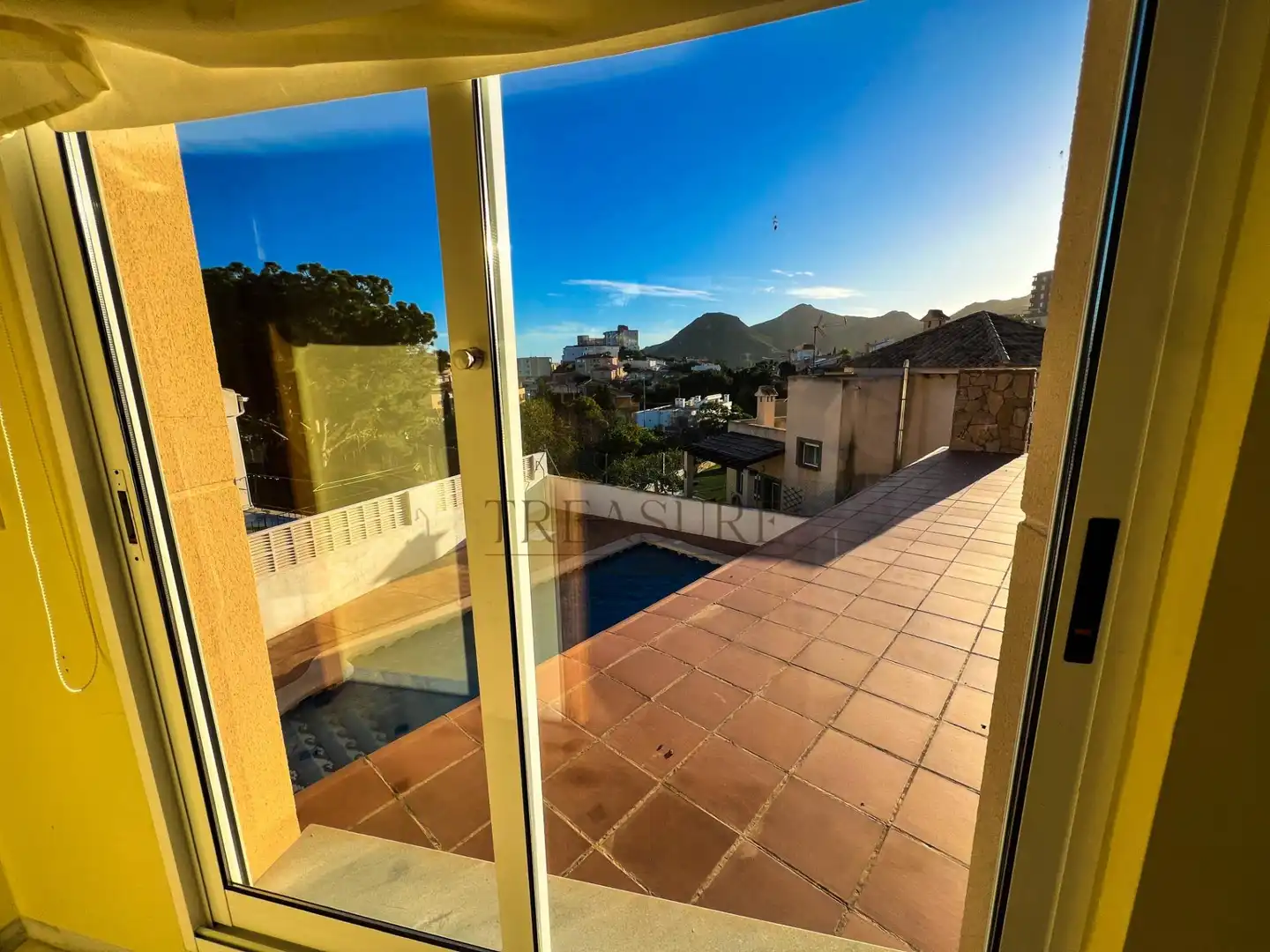Vista exterior de Casa o chalet en venta en Cartagena con Aire acondicionado, Jardín privado y Terraza