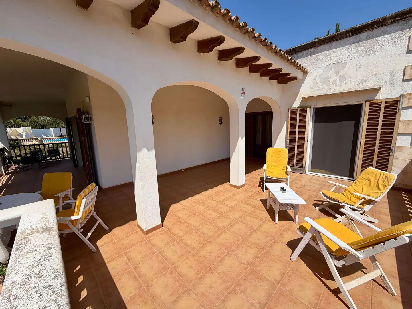 Terraza de Finca rústica en venta en Manacor con Aire acondicionado, Calefacción y Trastero