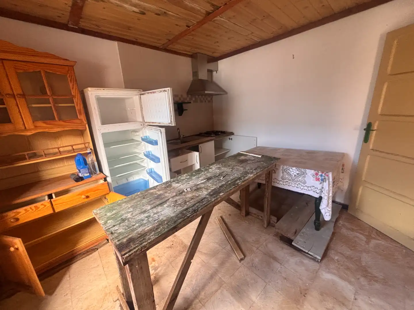 Cuina de Casa adosada en venda en Tacoronte amb Jardí privat, Terrassa i Traster