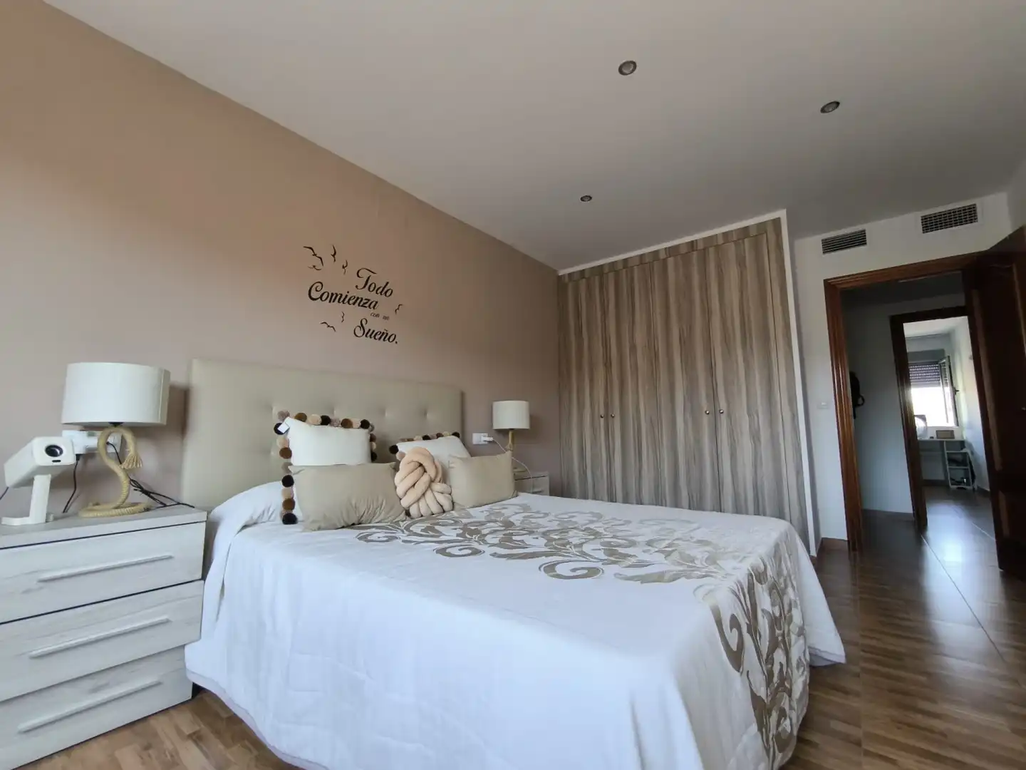 Schlafzimmer von Wohnung zum Verkauf in Murcia mit Klimaanlage, Heizung und Abstellraum