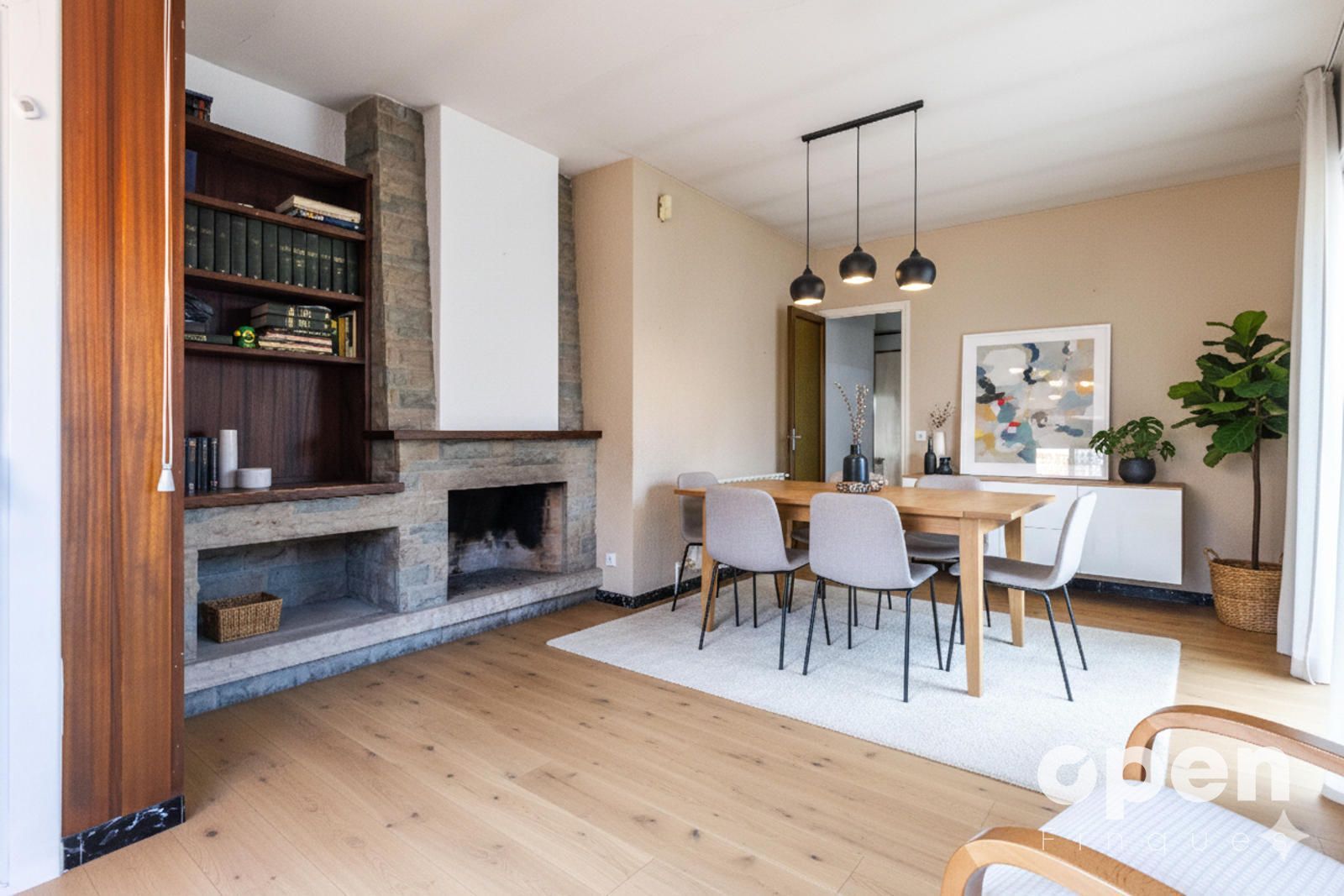 Dining room of Single-family semi-detached for sale in Terrassa  with Heating, Terrace and Storage room