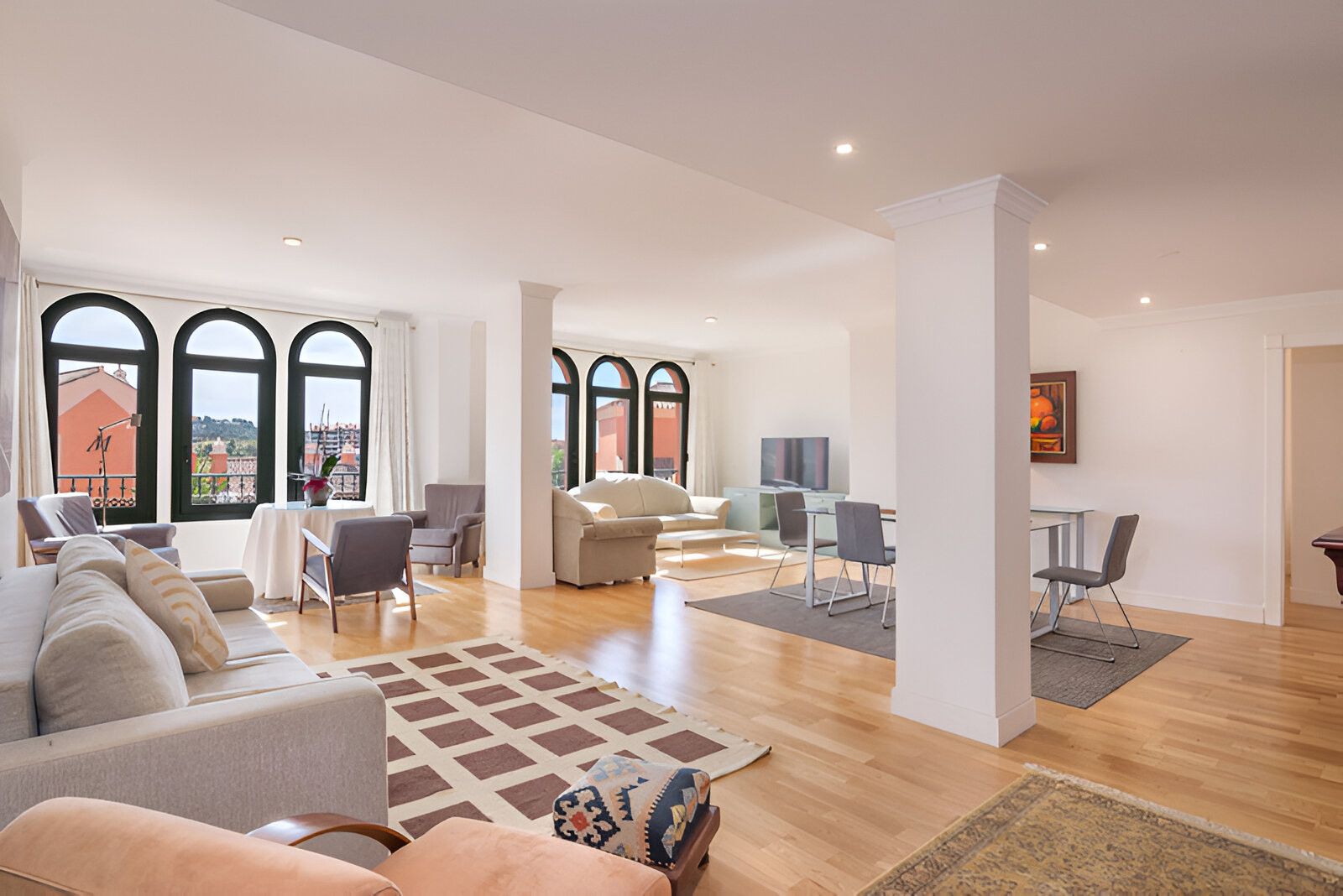 Living room of Planta baja for sale in Marbella  with Air Conditioner, Terrace and Storage room