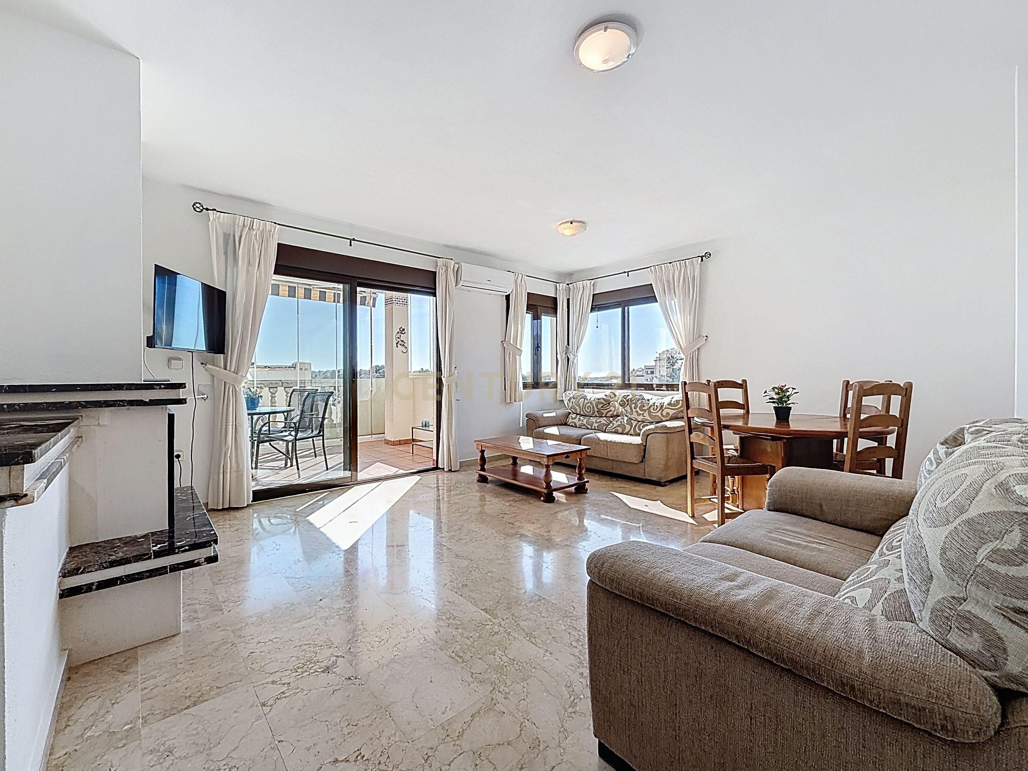 Sala de estar de Apartamento en venta en Orihuela con Aire acondicionado, Trastero y Piscina comunitaria