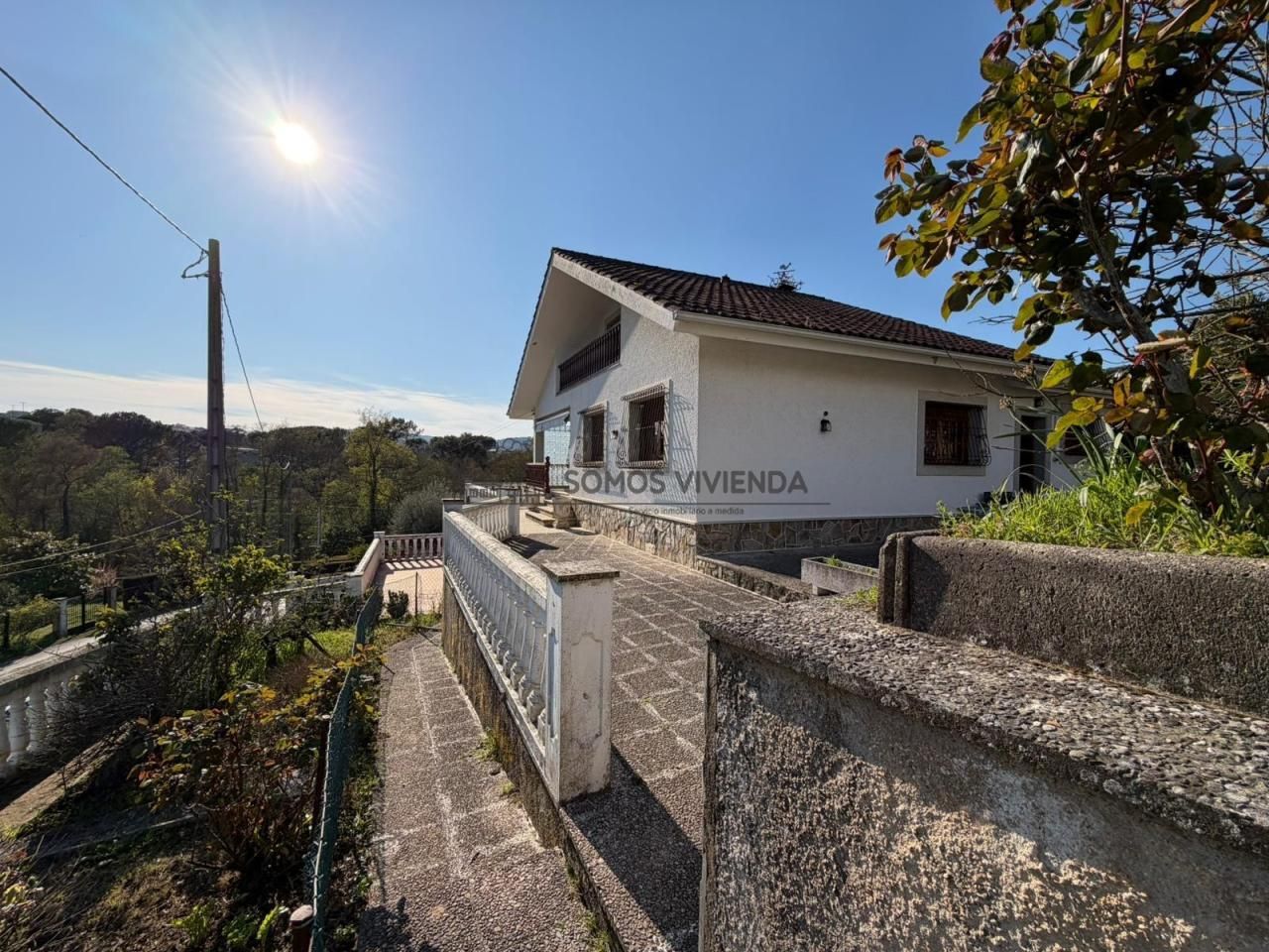 Exterior view of Houses for sale in Ourense Capital   with Heating, Private garden and Terrace