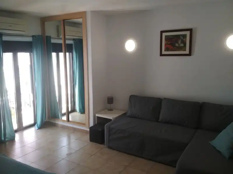 Sala de estar de Estudio de alquiler en Centro ciudad