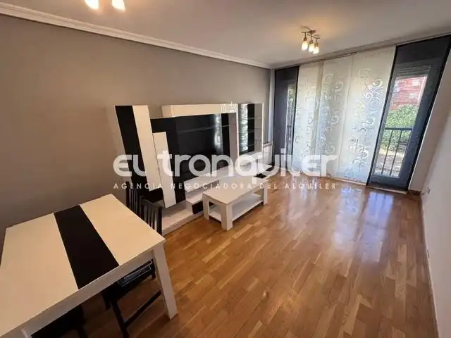 Living room of Flat for rent in Madrid  with Storage room, Furnished and Washing machine