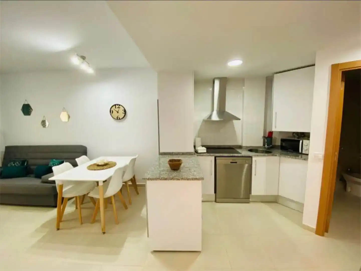 Kitchen of Flat for sale in Vera  with Air Conditioner, Swimming Pool and Balcony