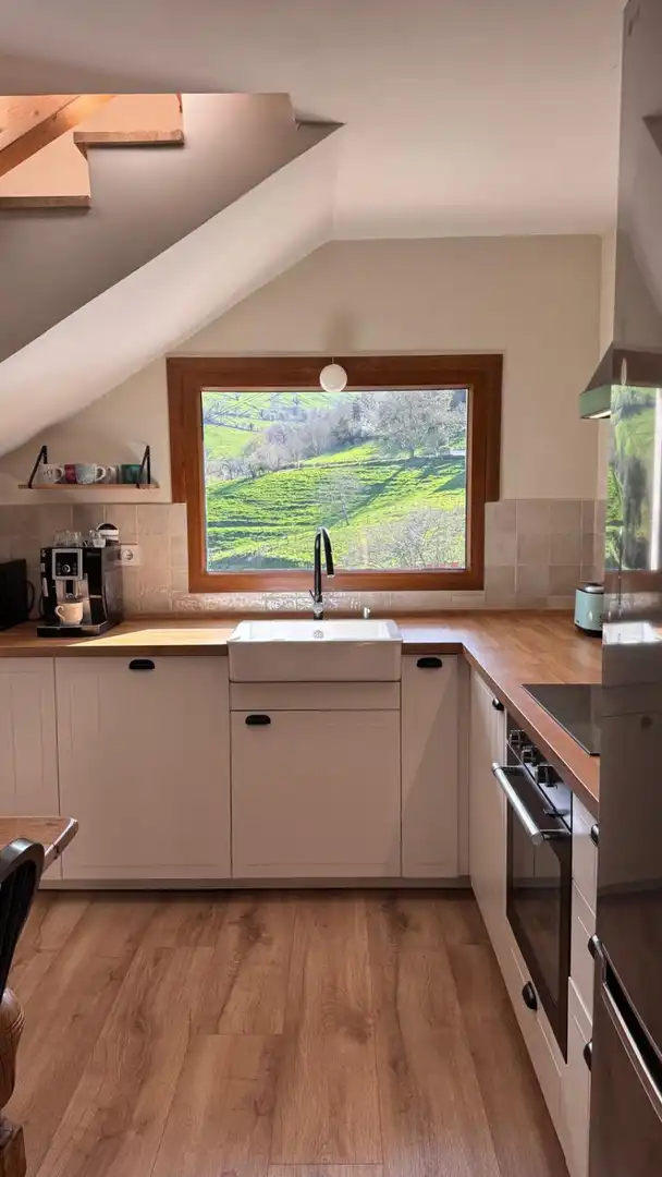 Kitchen of Houses for sale in Soba  with Heating, Parquet flooring and Terrace