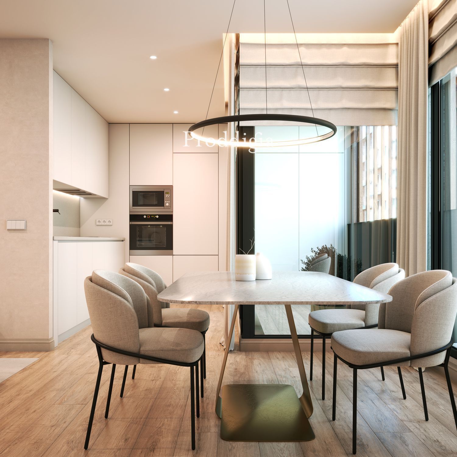 Comedor de Piso en venta en  Barcelona Capital con Aire acondicionado, Calefacción y Terraza