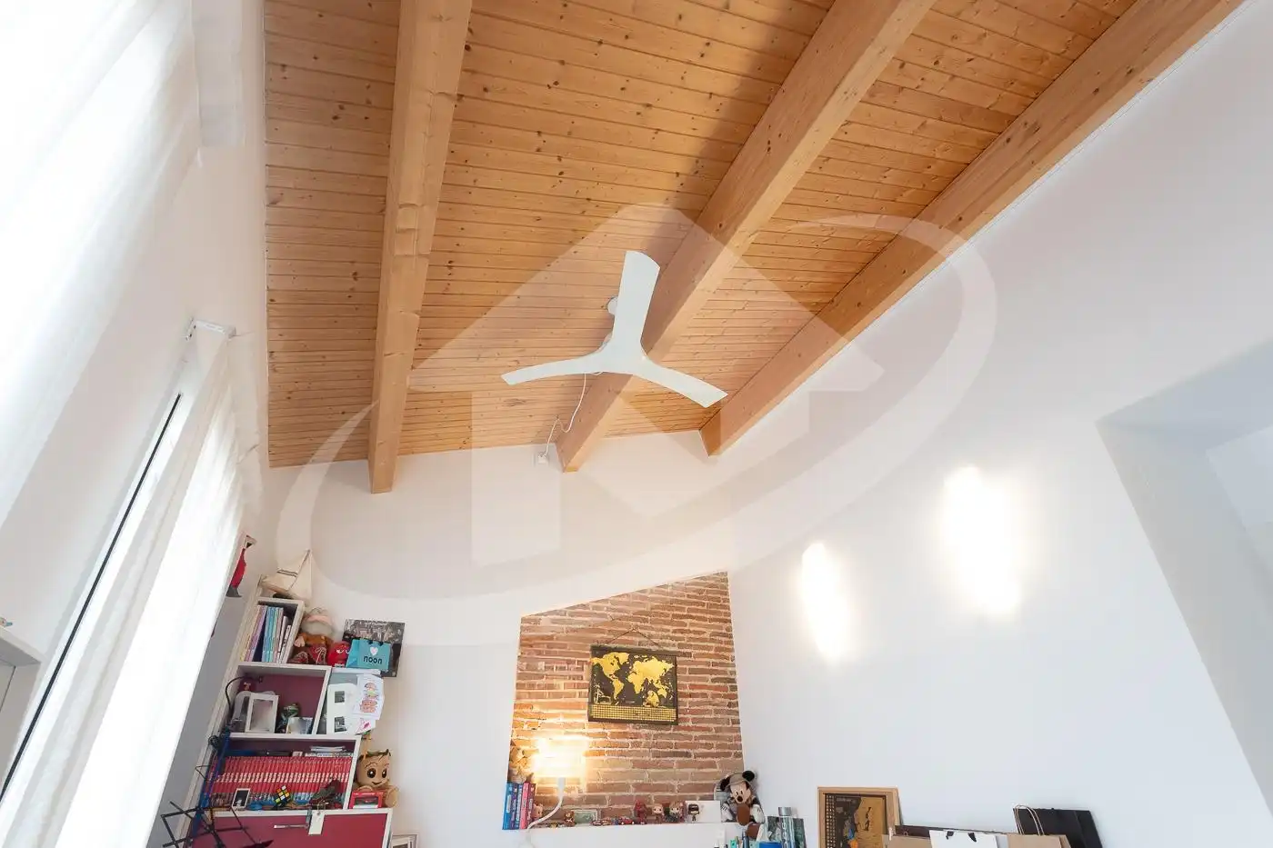 Living room of Houses for sale in Sabadell  with Heating, Private garden and Parquet flooring