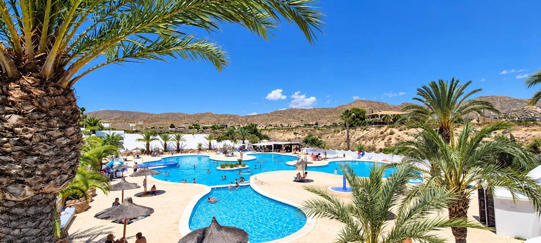 Piscina de Casa adosada de lloguer en Pueblo Español - Coveta Fumá