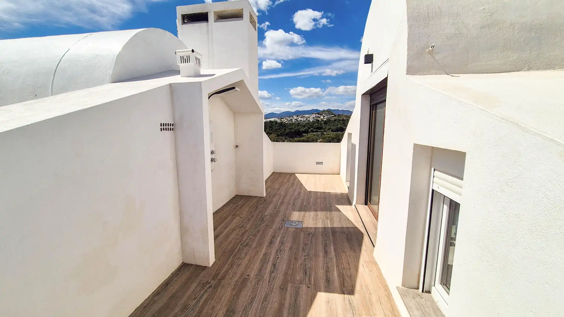 Terrace of Detached homes for sale in Mijas  with Community pool