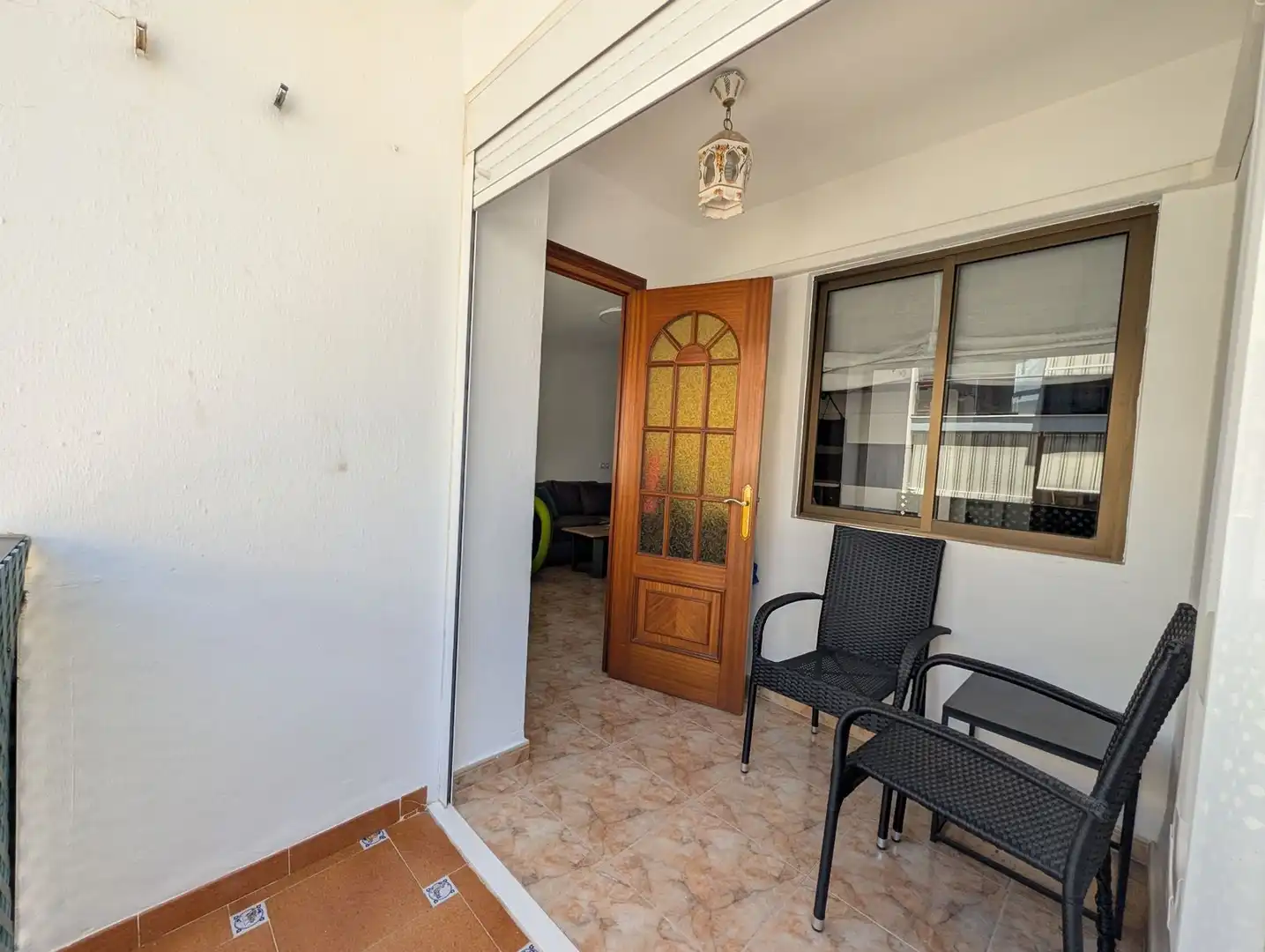Terraza de Apartamento de alquiler en Estepona con Aire acondicionado, Calefacción y Terraza
