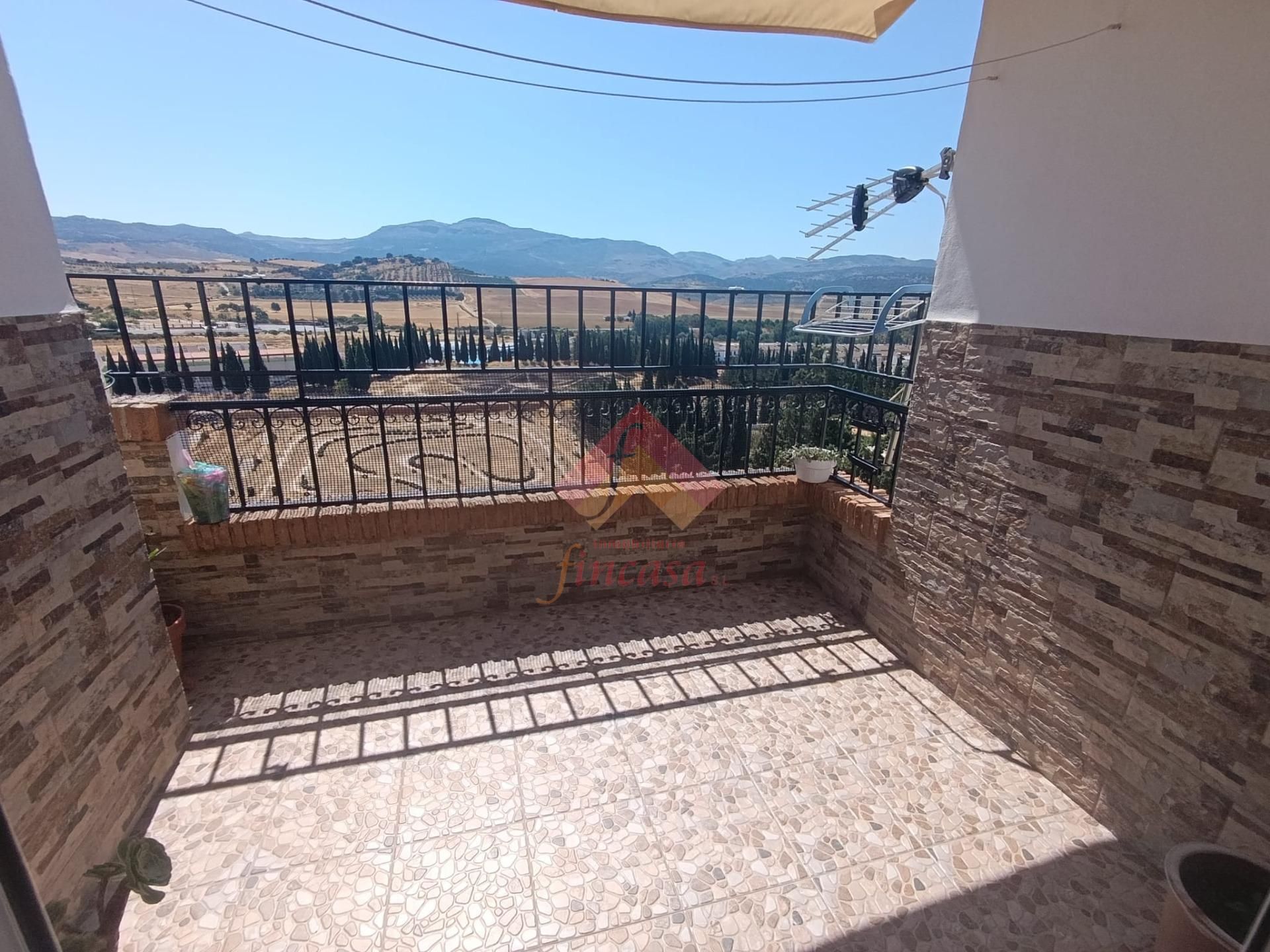 Terrace of Flat for sale in Ronda  with Air Conditioner and Storage room