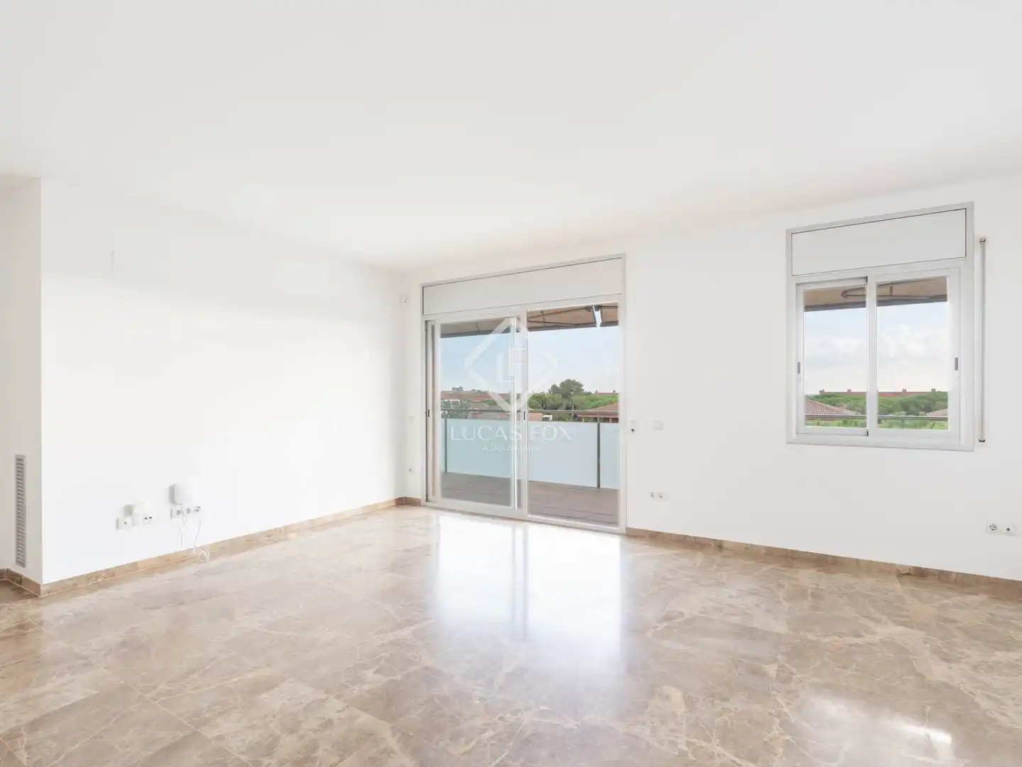 Living room of Attic for sale in Gavà  with Air Conditioner, Private garden and Terrace