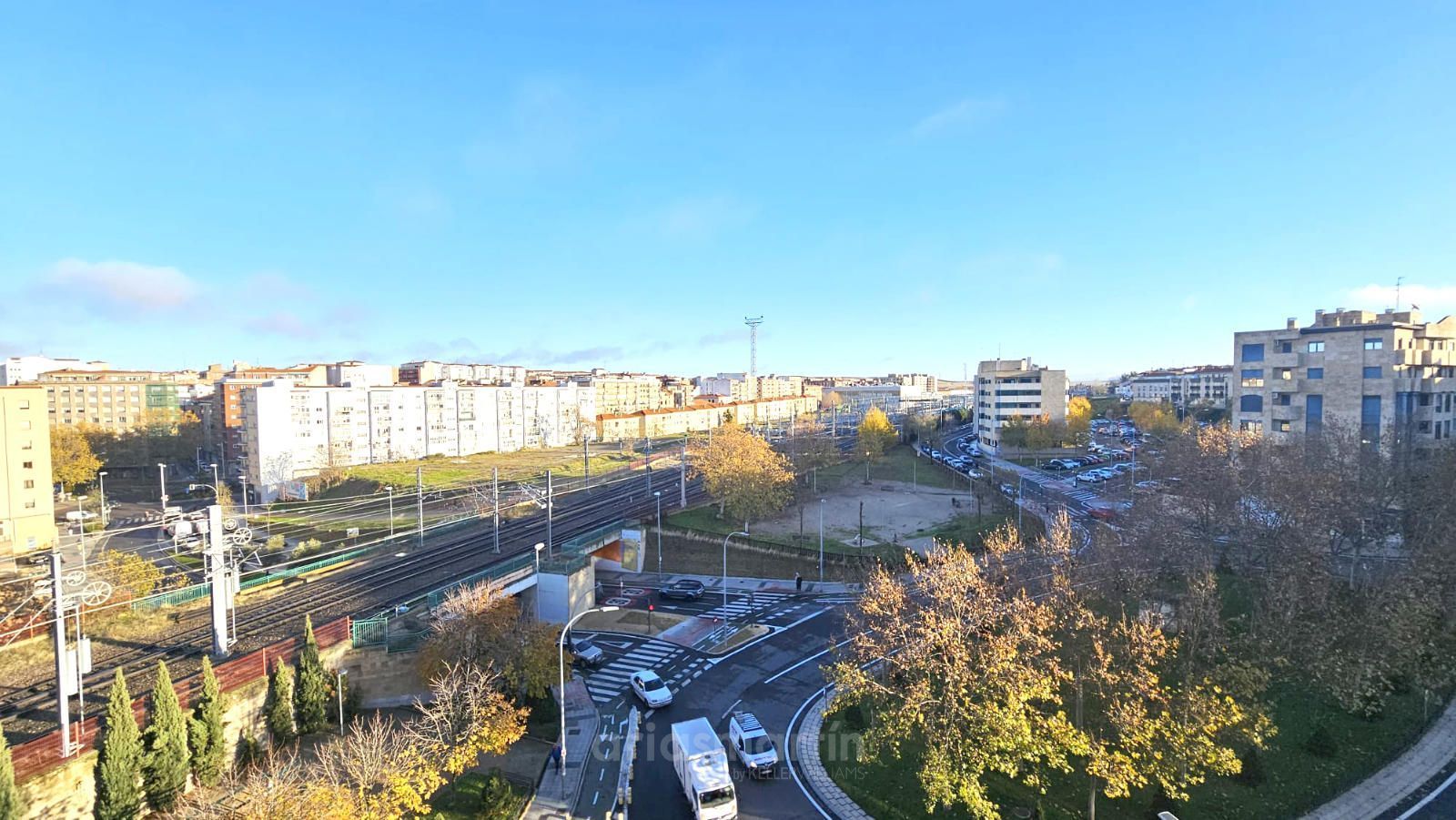 Exterior view of Flat for sale in Salamanca Capital  with Heating, Parquet flooring and Terrace