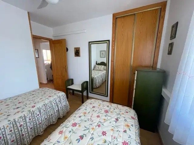 Bedroom of Apartments for rent in El Campello  with Air Conditioner, Heating and Furnished
