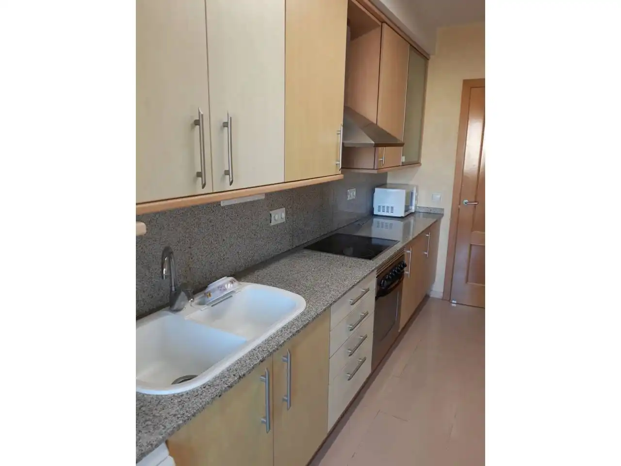 Kitchen of Flat for sale in Cubelles  with Air Conditioner, Heating and Terrace