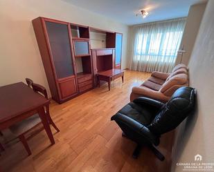 Living room of Flat to rent in León Capital   with Terrace, Storage room and Furnished