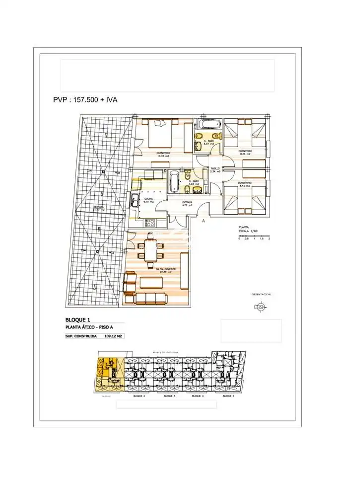 Flat for sale in Lucena  with Terrace and Storage room