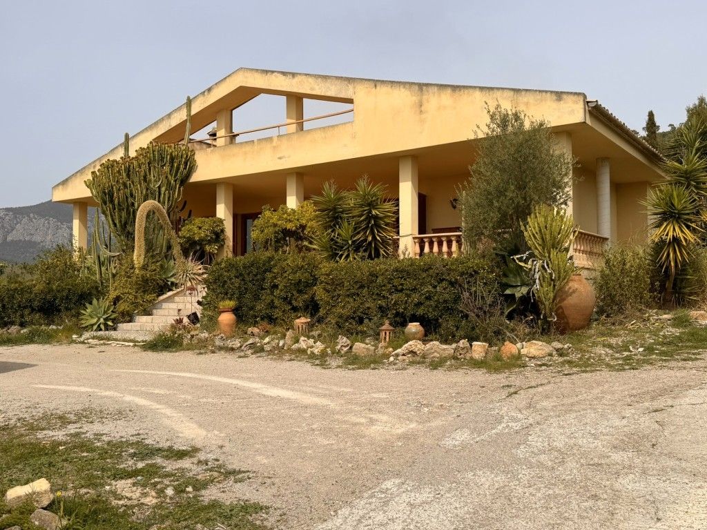 Exterior view of Country house for sale in Lloseta  with Private garden and Terrace