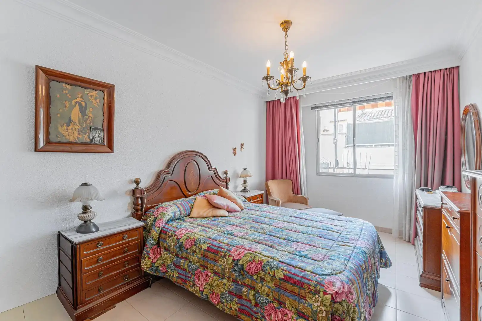 Schlafzimmer von Wohnungen zum Verkauf in  Palma de Mallorca mit Klimaanlage, Terrasse und Balkon