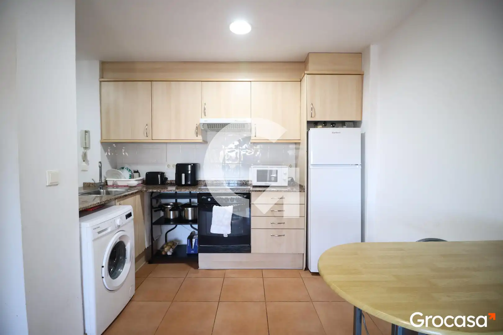 Kitchen of Flat for sale in Sagunto / Sagunt  with Terrace, Furnished and Oven