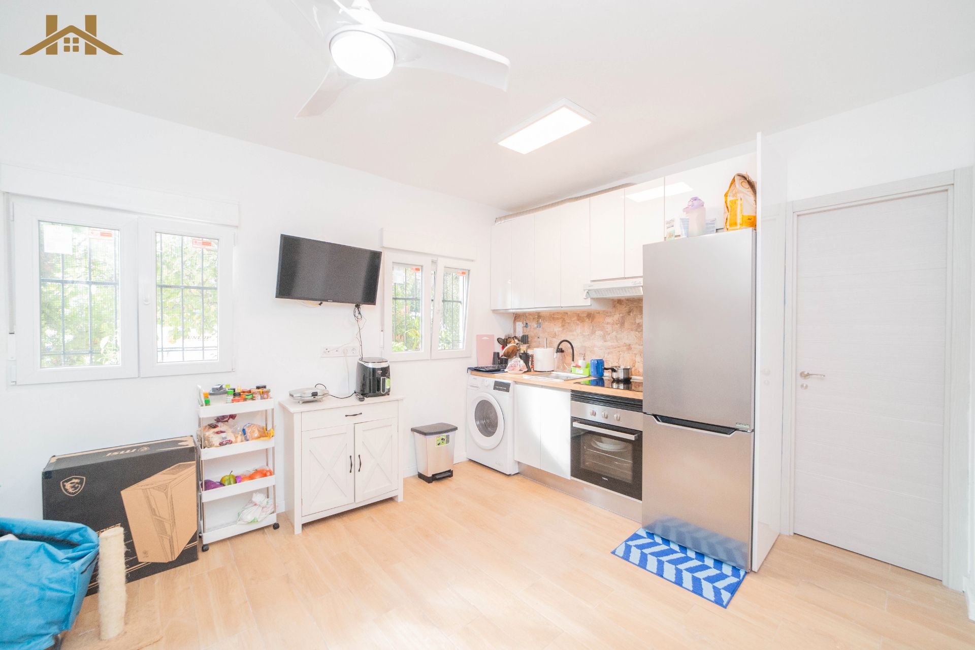 Kitchen of Flat for sale in Leganés  with Heating and Furnished