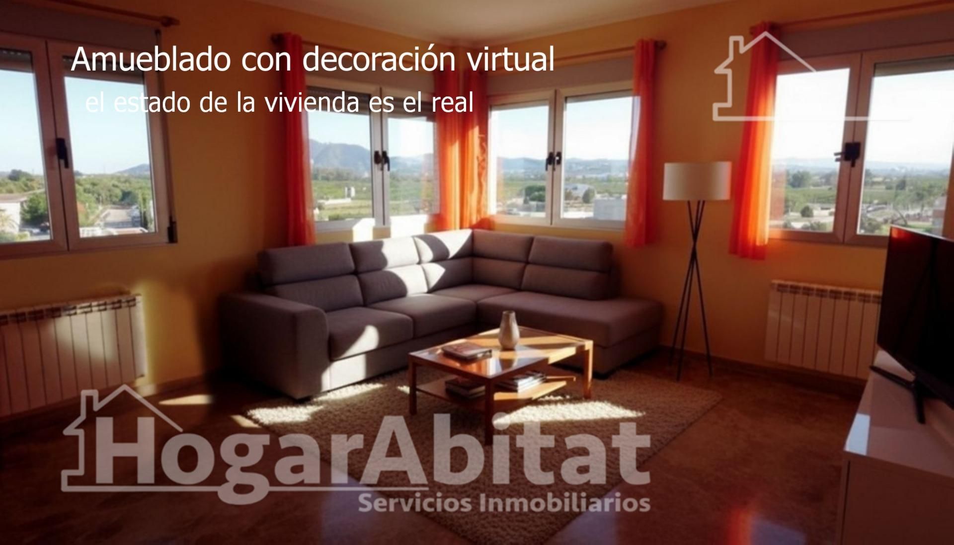 Sala de estar de Piso en venta en Algemesí con Calefacción y Trastero