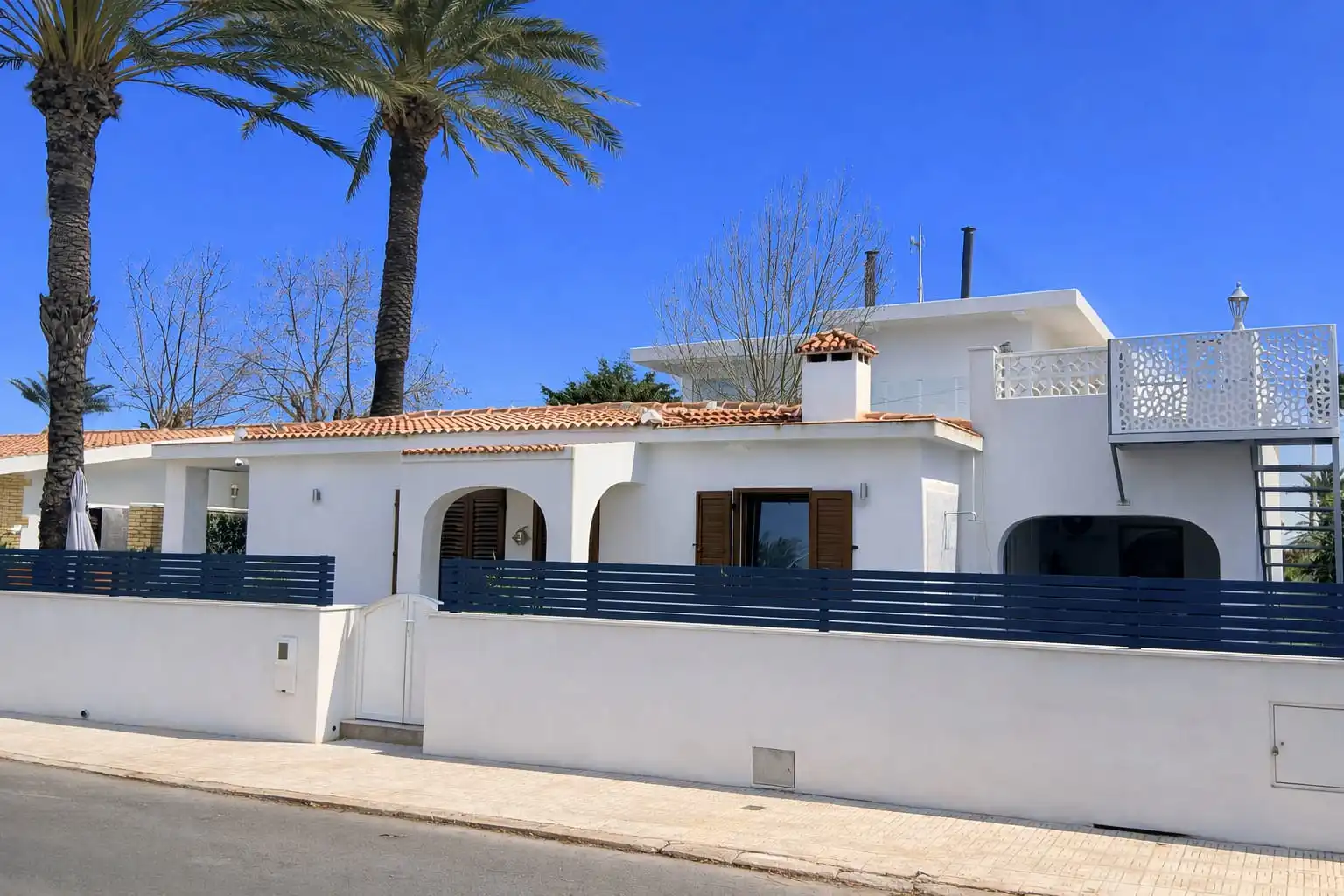 Exterior view of Houses for sale in Cartagena  with Air Conditioner, Private garden and Terrace