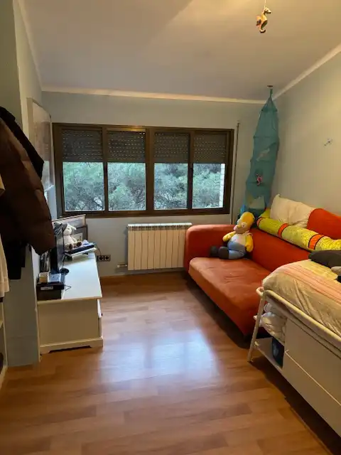 Sala d'estar de Casa adosada en venda en Mataró amb Aire condicionat, Calefacció i Jardí privat