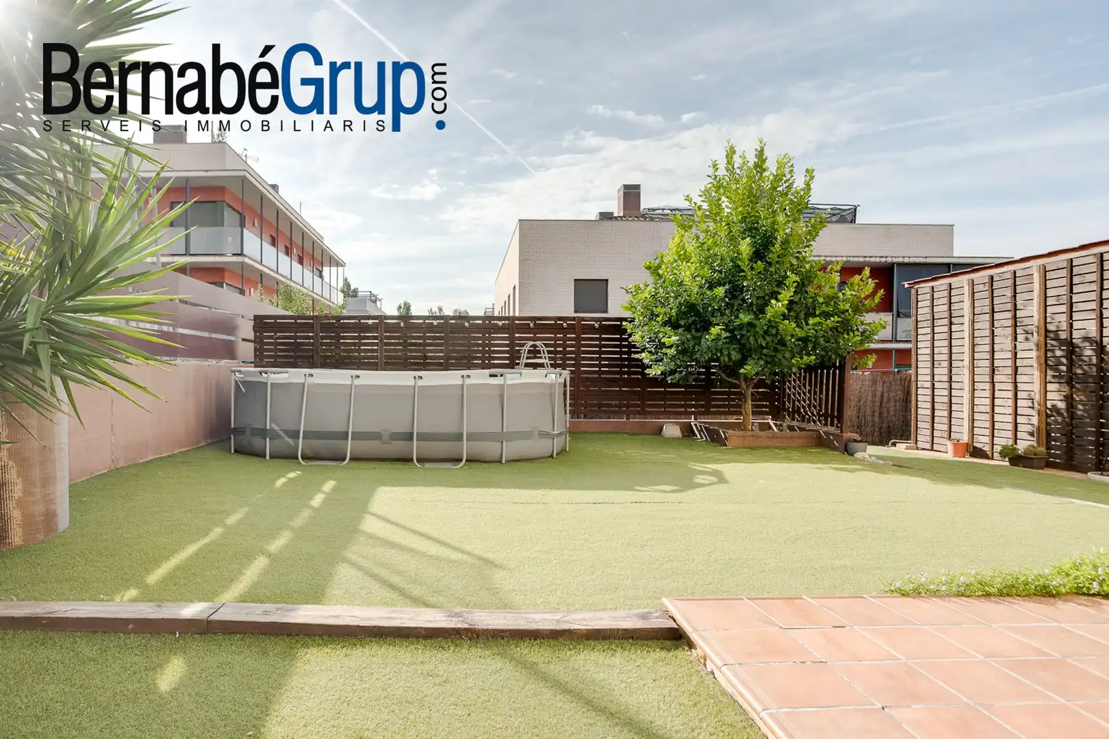 Garten von Wohnung zum Verkauf in Les Franqueses del Vallès mit Klimaanlage, Heizung und Privatgarten