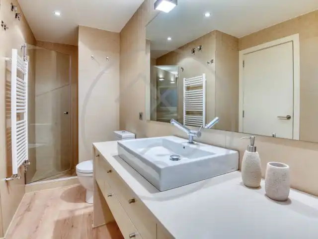 Baño de Planta baja en venta en Calonge i Sant Antoni con Aire acondicionado, Calefacción y Jardín privado